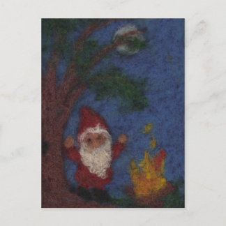 踊りのまわりに火災 ポストカード