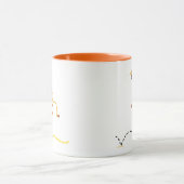 踊りのまわりにBAD "物" GIRAFFE by Jeff Willis マグカップ (中央)