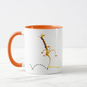 踊りのまわりにBAD "物" GIRAFFE by Jeff Willis マグカップ
