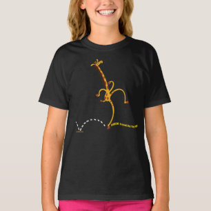踊りのまわりにBAD "物" GIRAFFE by Jeff Willis Tシャツ