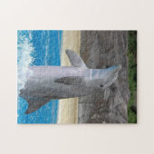 踊りのイルカのパズル ジグソーパズル (横)