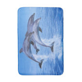 踊りのイルカのBath部屋の敷物のマットの家の装飾 バスマット (正面縦)