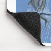 踊りのイルカ マウスパッド (コーナー)