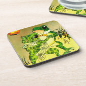 踊りのカエル コースター (左側)