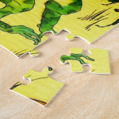 踊りのカエル ジグソーパズル (側面)