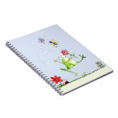 踊りのカエル ノートブック (右側)