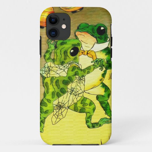 踊りのカエル Case-Mate iPhoneケース (裏面)