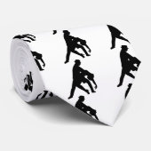 踊りのカップルのタンゴ ネクタイ (ロール)