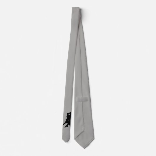 踊りのカップル ネクタイ (裏面)
