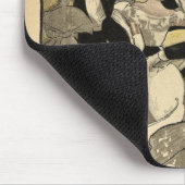 踊りのカップル マウスパッド (コーナー)