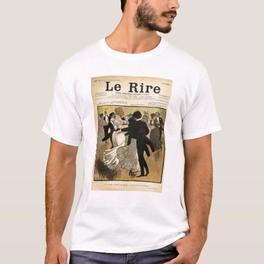 踊りのカップル Tシャツ (正面)