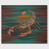 踊りのサソリ王の影 ラッピングペーパー (フラット)