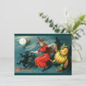 踊りのハロウィンの魔法使い カード (スタンド正面)