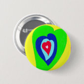 踊りのハート 缶バッジ (正面&裏面)