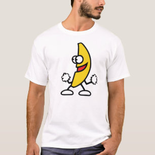 踊りのバナナのTシャツ Tシャツ