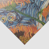 踊りのヒマワリのティッシュペーパー 薄葉紙 (詳細)