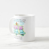 踊りのブタの詩、踊りのブタの詩 コーヒーマグカップ (正面左)