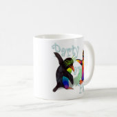 踊りのペンギンのパーティーのコピー コーヒーマグカップ (正面右)