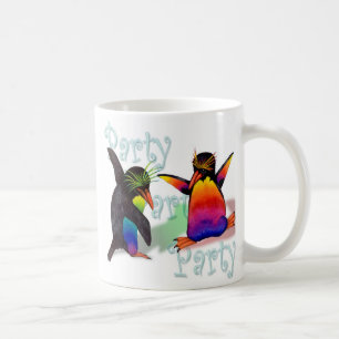 踊りのペンギンのパーティーのコピー コーヒーマグカップ