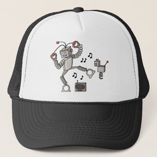 踊りのロボット キャップ (正面)