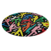 踊りの人々、ドードルセットパターン。 カッティングボード (角)