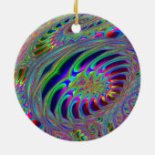 踊りの人及びオオタマオシコガネのオーナメント セラミックオーナメント (裏面)