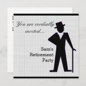 踊りの人 招待状 (正面/裏面)