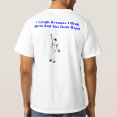 踊りの人 Tシャツ (裏面)