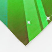 踊りの女の子の明るいライト毛布。 フリースブランケット (角)