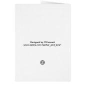 踊りの女の子オン白黒 (裏面)