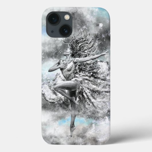 踊りの女性のiPhoneケース Case-Mate iPhoneケース (裏面)