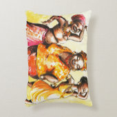 踊りの女性 アクセントクッション (正面(垂直))