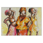 踊りの女性 カッティングボード (正面)