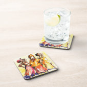 踊りの女性 コースター (右側)