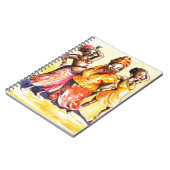 踊りの女性 ノートブック (左側)