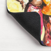 踊りの女性 マウスパッド (コーナー)