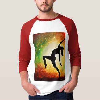 踊りの女性。 Tシャツ