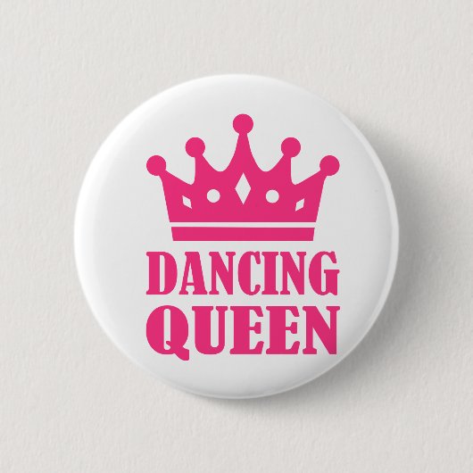 踊りの女王 缶バッジ (正面)