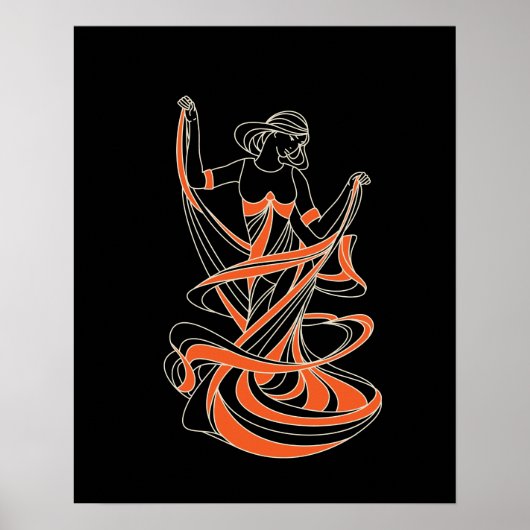 踊りの妖精 ポスター (正面)