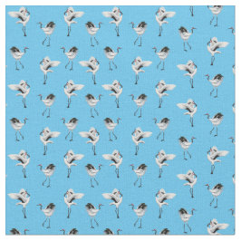 踊りの日本のなクレーンは綿織物をとかしました ファブリック