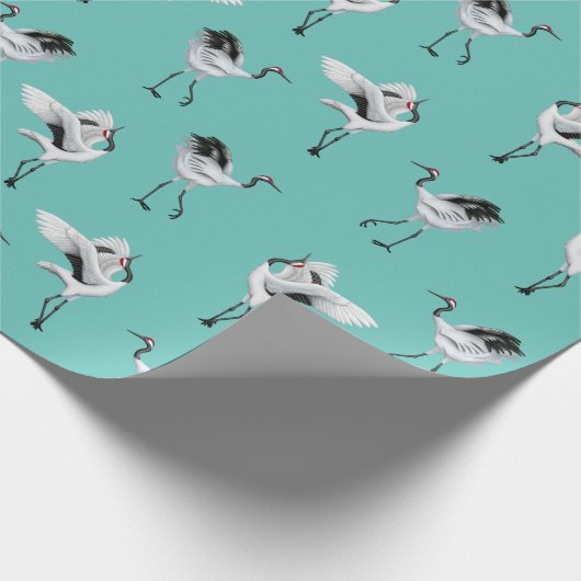 踊りの日本のなクレーン包装紙 ラッピングペーパー (角)