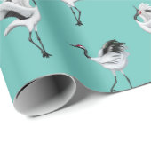 踊りの日本のなクレーン包装紙 ラッピングペーパー (ロールコーナー)