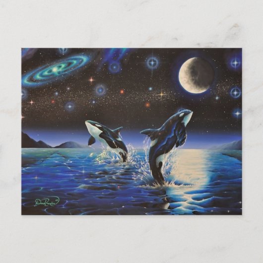 踊りの星,はがき ポストカード (正面)