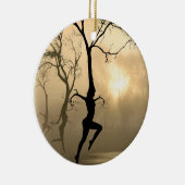 踊りの木 セラミックオーナメント (右)