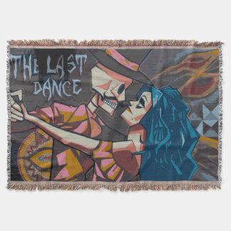 踊りの死者はダンスの通りの芸術毛布を持続させます スローブランケット