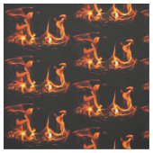 踊りの火の生地 ファブリック (見本)