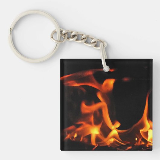踊りの火Keychain キーホルダー (正面)