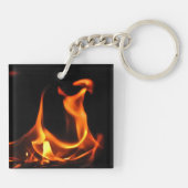 踊りの火Keychain キーホルダー (裏面)