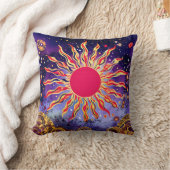 「踊りの炎の宇宙」 クッション (ブランケット)