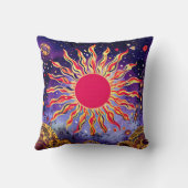 「踊りの炎の宇宙」 クッション (裏面)